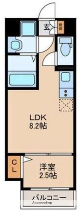 月光博多東 201｜福岡県福岡市東区原田２丁目(賃貸マンション1LDK・2階・26.00㎡)の写真 その2