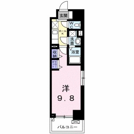 多の津5丁目マンション 401｜福岡県福岡市東区多の津５丁目(賃貸マンション1K・4階・30.11㎡)の写真 その2