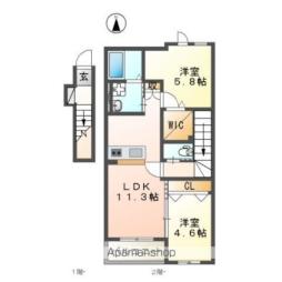 御井駅 6.8万円