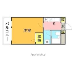 メゾン・ド・城西 504 ｜ 鹿児島県鹿児島市城西１丁目（賃貸マンション1K・5階・19.97㎡） その2