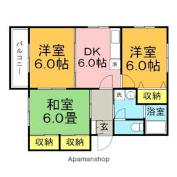 🉐敷金礼金0円！🉐西鉄天神大牟田線 三沢駅 徒歩25分