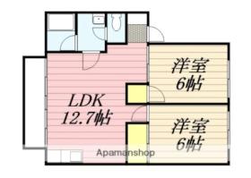 佐賀県三養基郡基山町大字小倉（賃貸アパート2LDK・2階・50.73㎡） その2