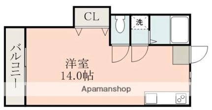 ロイヤルハイツ国府 ｜熊本県熊本市中央区国府１丁目(賃貸マンション1R・2階・29.00㎡)の写真 その2