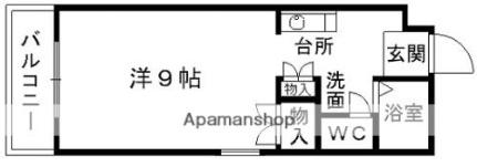 コスモ第2ビル ｜熊本県熊本市東区保田窪本町(賃貸マンション1R・1階・27.20㎡)の写真 その2