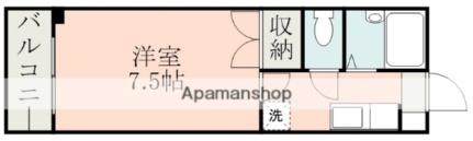 熊本県熊本市東区湖東１丁目（賃貸マンション1K・1階・22.40㎡） その2