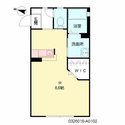 熊本県熊本市中央区水前寺６丁目（賃貸アパート1R・1階・30.69㎡） その2