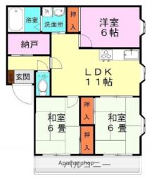 バス ＊＊＊＊駅 バス 桜木東小学校前下車 徒歩8分