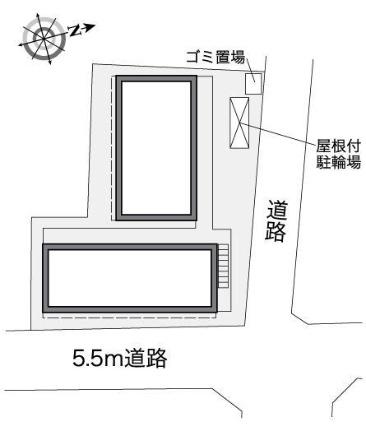 レオパレス園光II 209｜熊本県熊本市西区二本木４丁目(賃貸アパート1K・2階・19.87㎡)の写真 その15