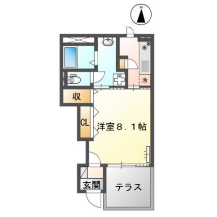 Ｒｉｏｎ 105 ｜ 熊本県熊本市中央区黒髪１丁目（賃貸アパート1K・1階・31.09㎡） その2