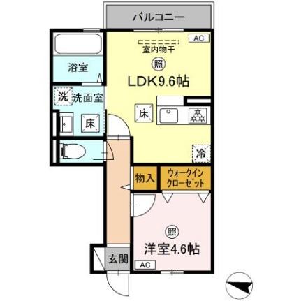 （仮）ＴＯＲＩＳＩＡ田迎 103｜熊本県熊本市南区田迎５丁目(賃貸アパート1LDK・1階・39.04㎡)の写真 その2