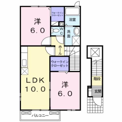 シャルマンハイツ_間取り_0