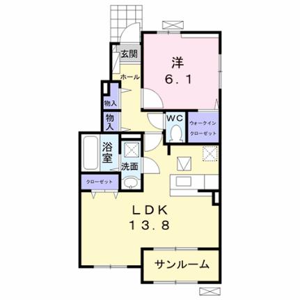 メゾン・ド・Ｇ　III 101｜熊本県宇城市不知火町御領(賃貸アパート1LDK・1階・54.19㎡)の写真 その2