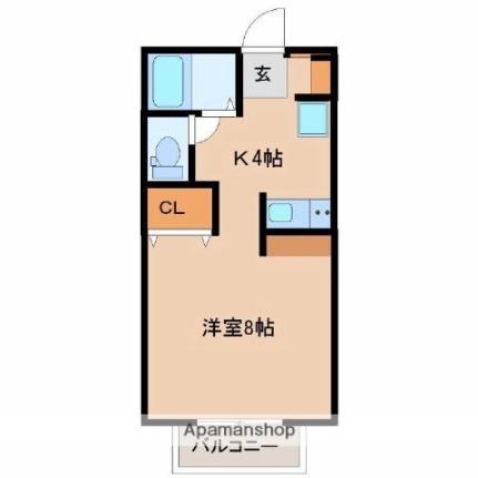 宮崎県宮崎市月見ケ丘４丁目（賃貸アパート1K・1階・26.01㎡） その2