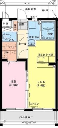 宮崎県宮崎市大字小松（賃貸マンション1LDK・3階・40.00㎡） その2