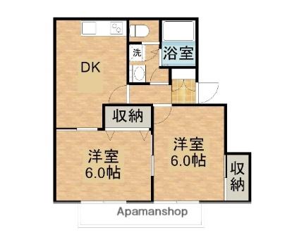 宮崎県宮崎市大字塩路（賃貸アパート2DK・1階・49.00㎡） その2