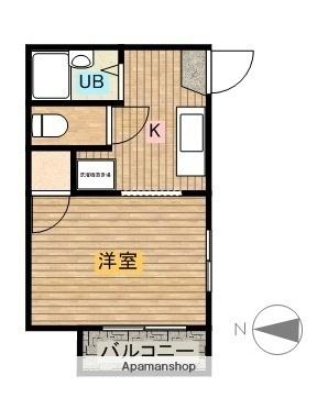 宮崎県宮崎市清武町加納甲（賃貸アパート1K・1階・22.68㎡） その2