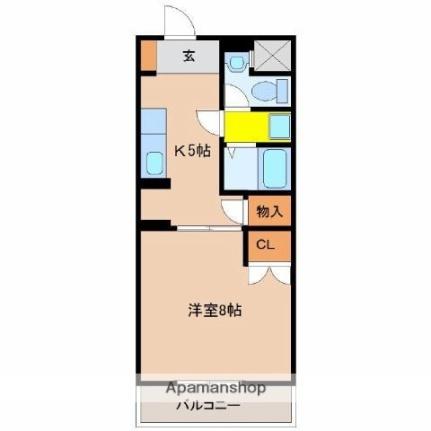 ＡＮマンション 210 ｜ 宮崎県宮崎市大字芳士（賃貸マンション1DK・2階・33.93㎡） その2