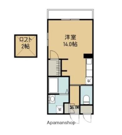 アンパサージュ 605 ｜ 宮崎県宮崎市松橋１丁目（賃貸マンション1R・6階・31.00㎡） その2