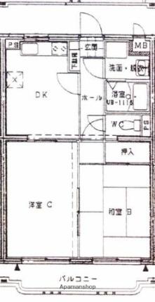 ユーミーあかえ 303｜宮崎県宮崎市大字田吉(賃貸マンション2DK・3階・48.74㎡)の写真 その2