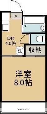 本田コーポ 201 ｜ 宮崎県宮崎市清武町加納甲（賃貸アパート1K・2階・27.00㎡） その2