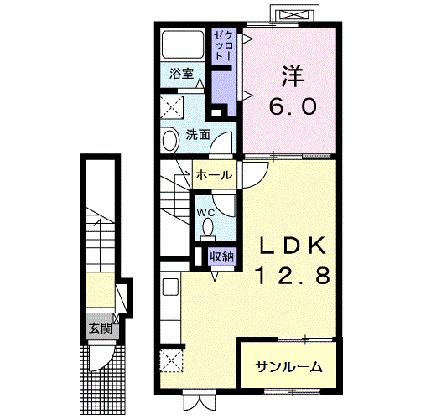 カーサ平松_間取り_0